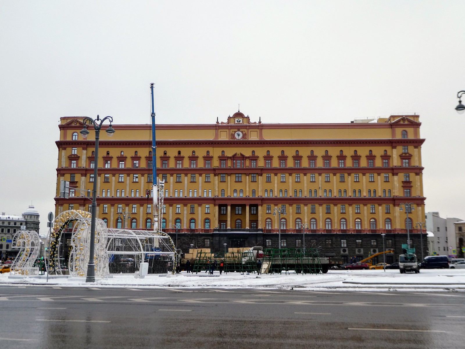 The former KGB Building, Lubyanka Moscow