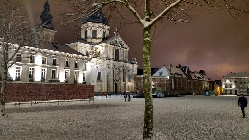 ¡Nieve en Gante!