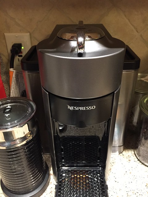 Nespresso Vertuo Evoluo Coffee and Espresso Machine with Aeroccino