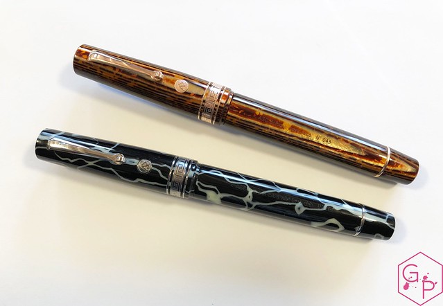 Review @ASCPens Bologna Wild Dark Side Fountain Pen - Magic Flex 14
