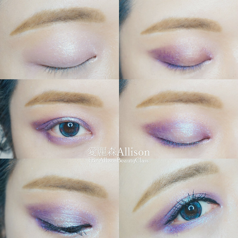 Pantone2018代表色紫外光Ultra Violet妝容|colourpop super shock eyeshadow