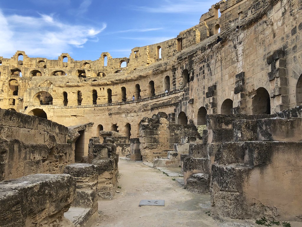Tunisia, El Jem ja amfiteatteri