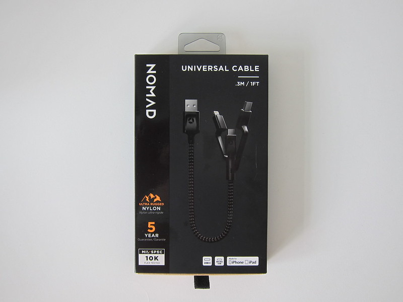 Nomad Universal Cable (0.3m) - Box Front