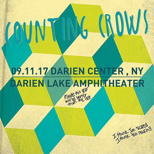 Counting Crows-Darien Center 2017 front