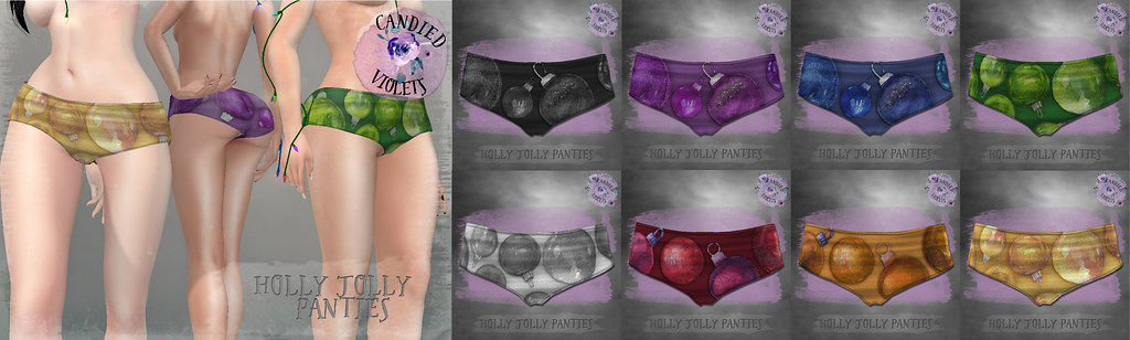 Holly Jolly Panties poster Social Media