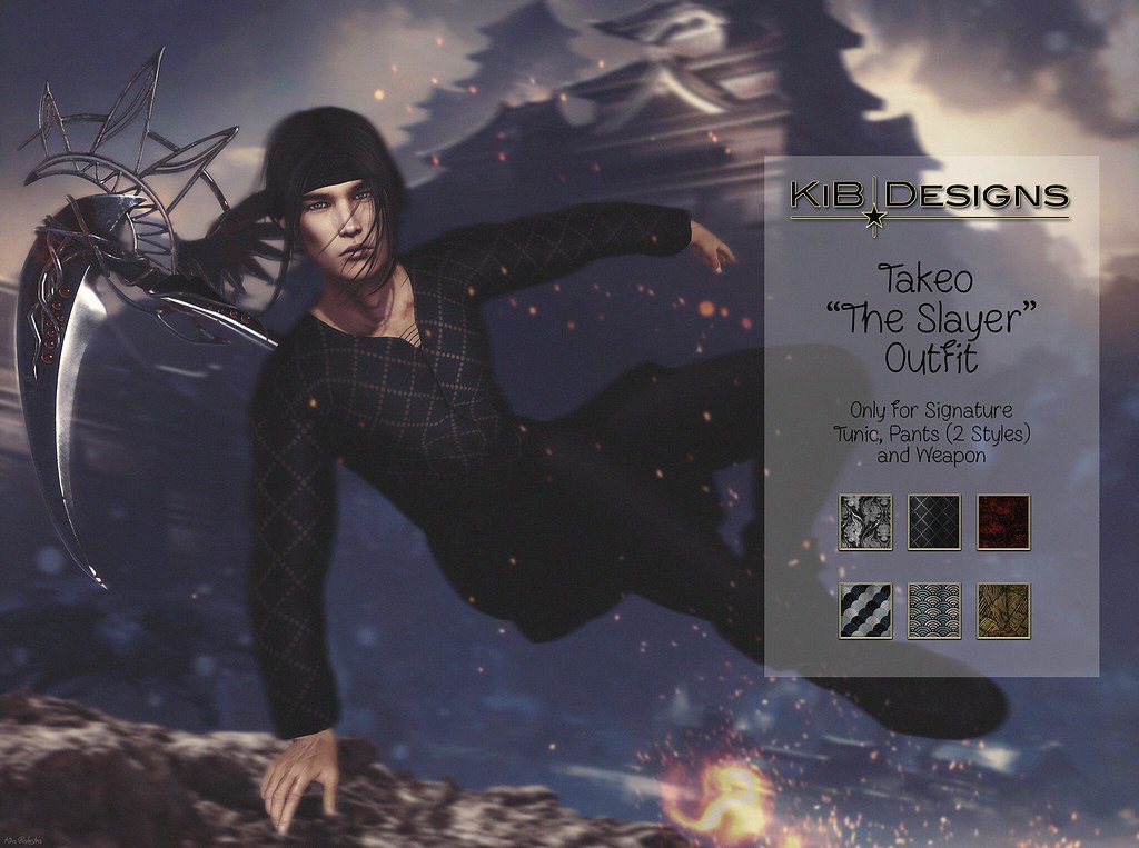 KiB Designs – Takeo"The Slayer" @Darkness Event