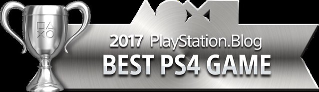PlayStation Blog Game of the Year 2017 - Best PS4 Game (Silver)