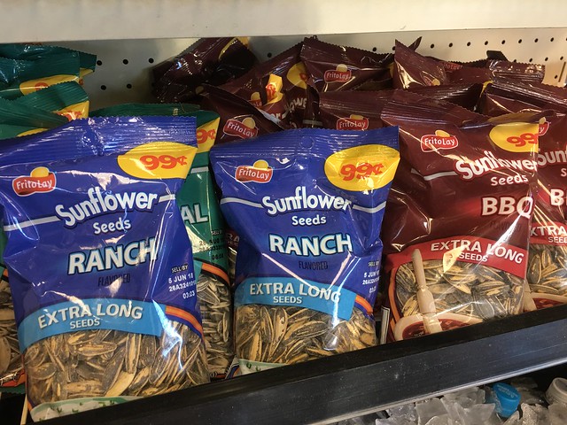 Sunflower seeds, extra long