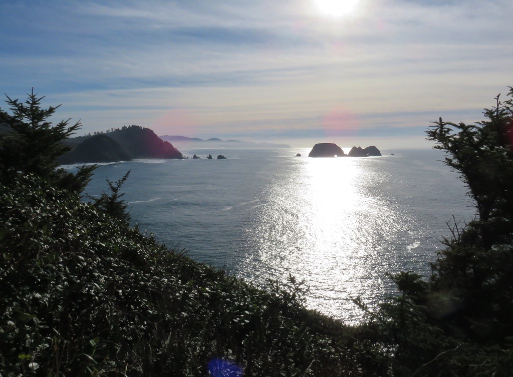 Looking south from Cape Meares