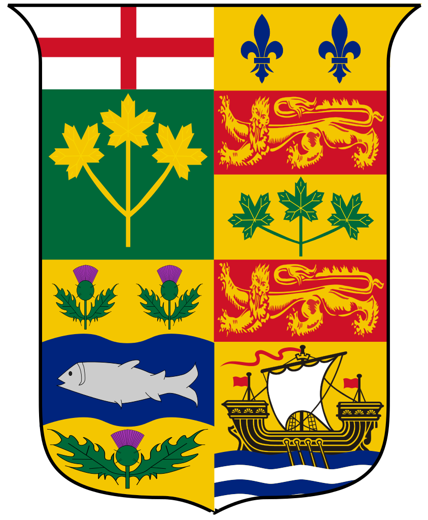 Canada coat of arms (1868)