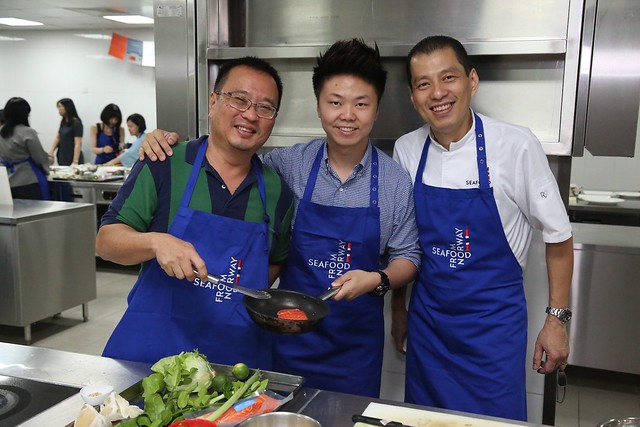 Chef Jimmy, Chris and Cheng Yi