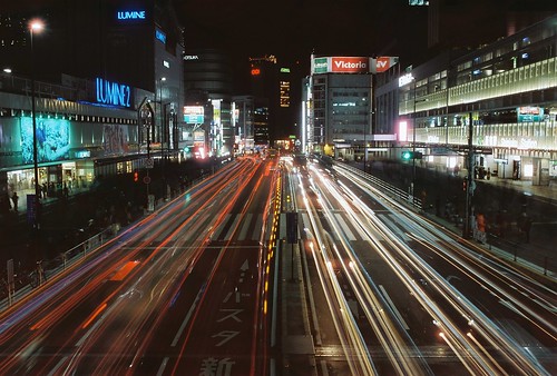 Shinjuku Night Scene
