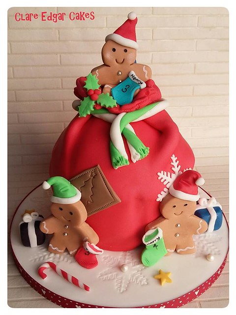 Christmas Cake by Clare Edgar Cakes