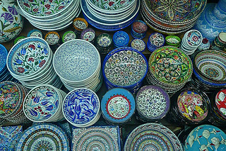 Istanbul - Grand Bazaar dishes