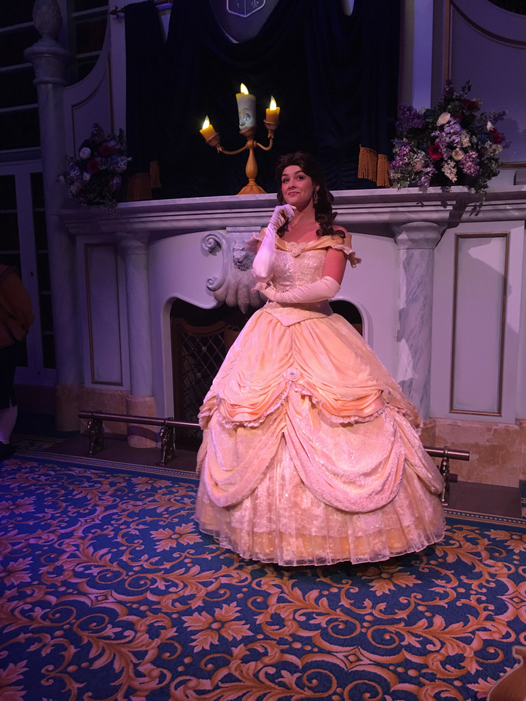 Belle at Enchanted Tales with Belle