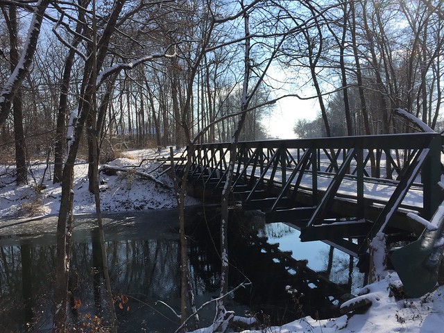 Winter wonderland Princeton Bridge
