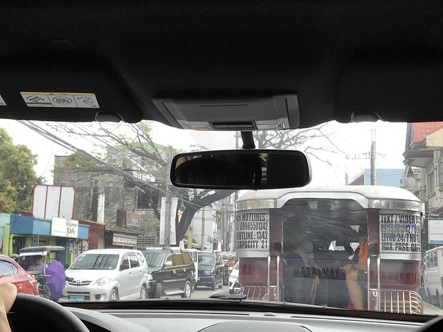 Sunday traffic in Rizal