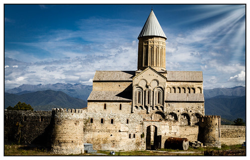 landscape archaeology travel canoneos7d landschaftterrain architecture orthodox church monastery alaverdi caucasus mountains canonefs18135mmf3556is georgia akhmetisraioni