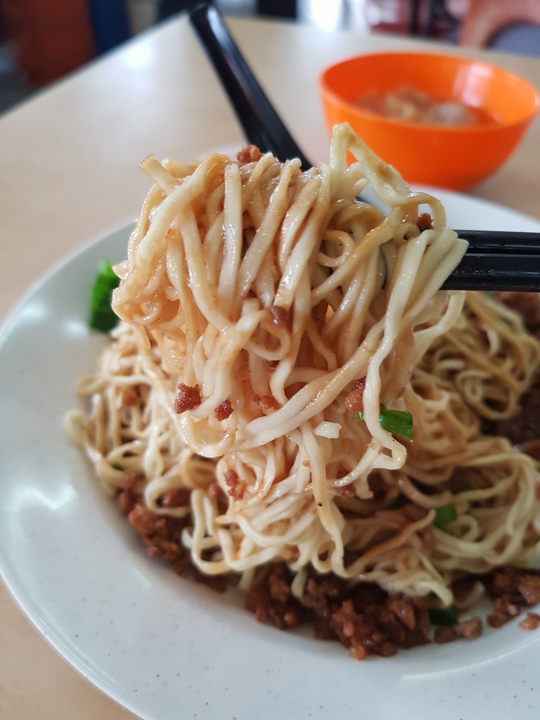 客家麵 Hakka Noodle $6 & 薏米水 Barley $1.70 @ 福興茶餐室 Hock Heng Restaurant  SS19