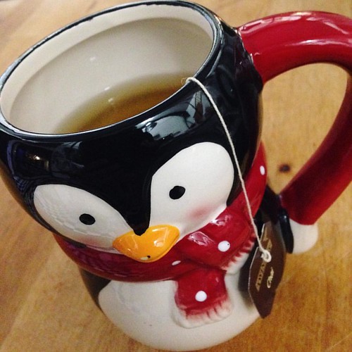 Penguin Full Of Tea. Thanks @sallylouise3
