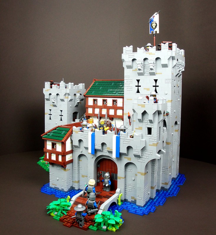 lego moc castle