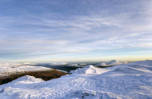 scotland landscape mountain munro wintersunset lomond