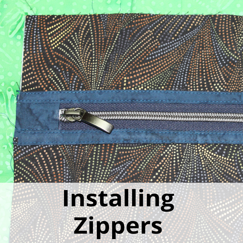 Installing Zippers