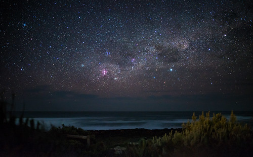 night sky ocean stars nebula galaxy beach d750 astrophotography