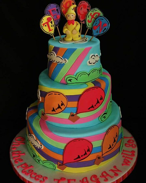 Dr. Seuss Cake by Cecilia Heyaime of Cake Creations by Cecilia cakecreationsbycecilia.com