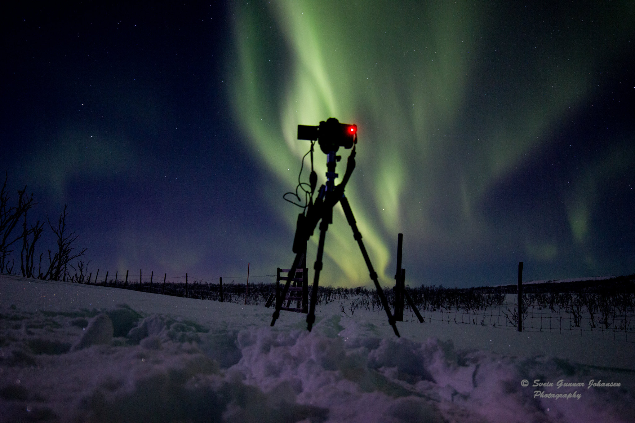 Out and photograph the northern lights