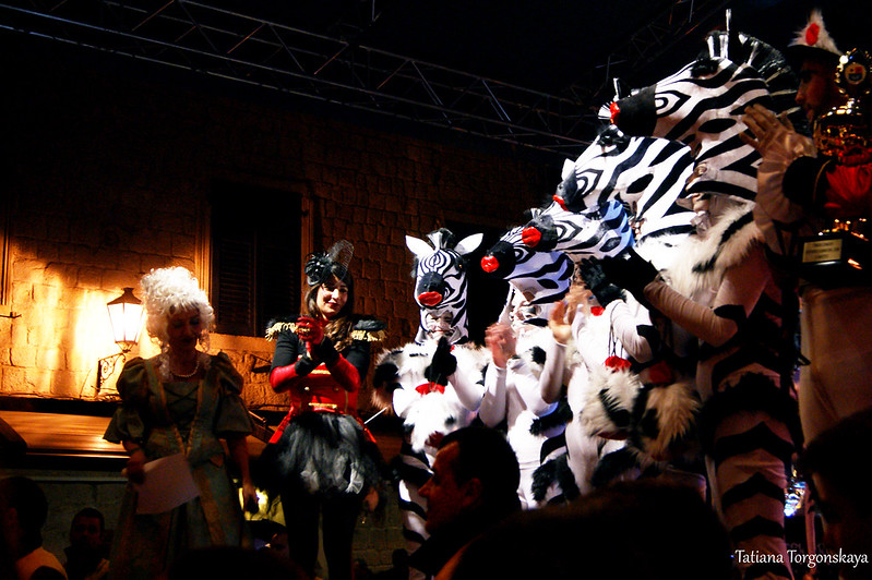Группа "DZZZŠ" получает приз Которского зимнего карнавала