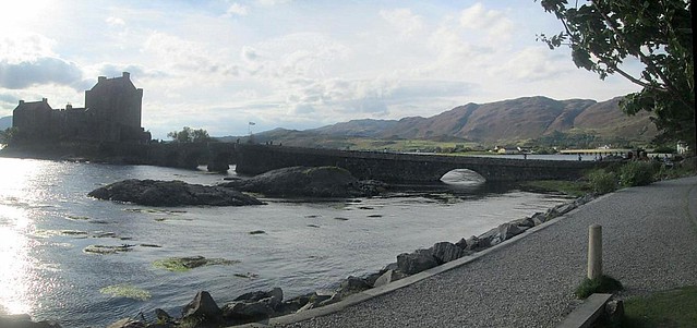 Bridge to Eilean Donan Castle