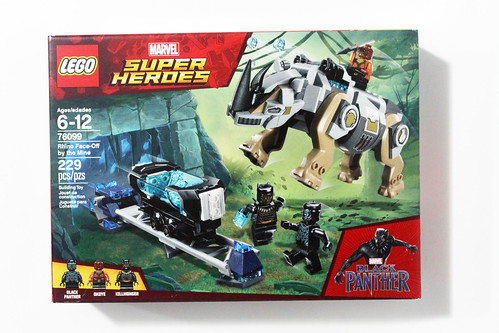 LEGO Marvel Super Heroes Rhino Face-Off by the Mine (76099)