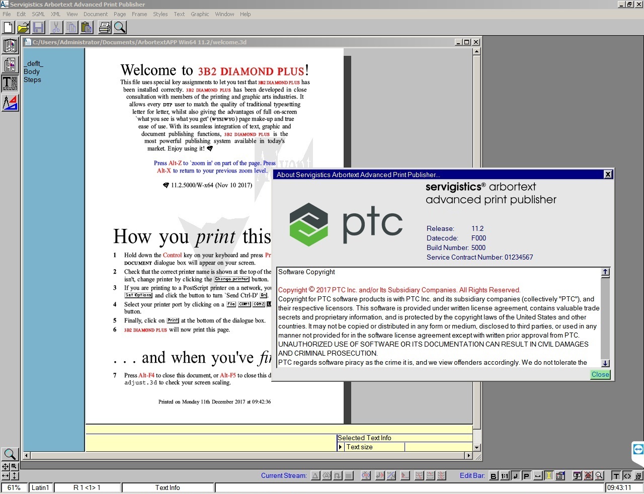 Working with PTC Arbortext Advanced Print Publisher 11.2 F000 full