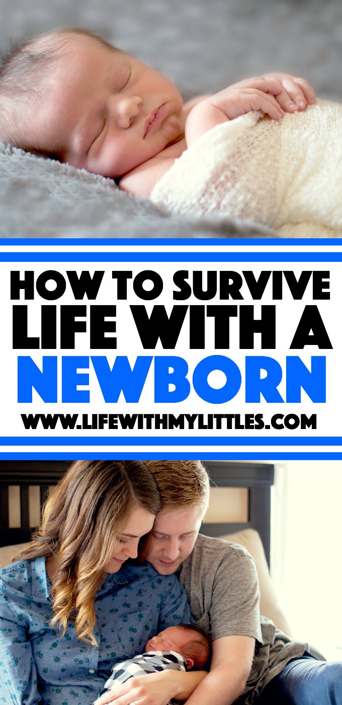 Life with a newborn is hard! Here's how to survive that rough fourth trimester and take care of yourself postpartum!