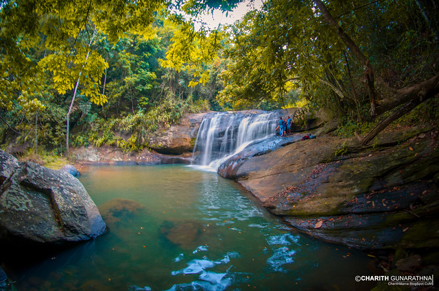 Sri Lanka - Natural Water Fall Forest