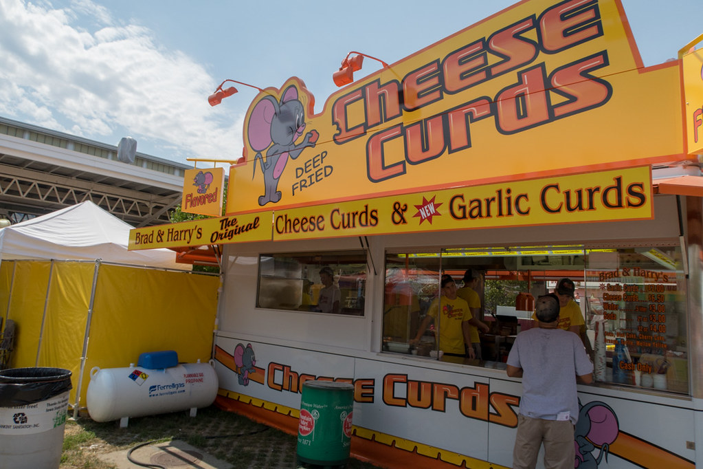 Cheese Curds at Iowa State Fair