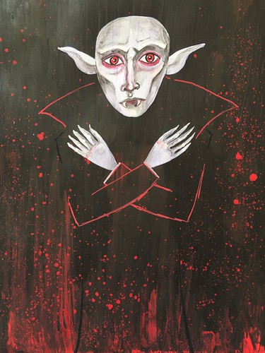 8 - Dracula - Art Journal Page