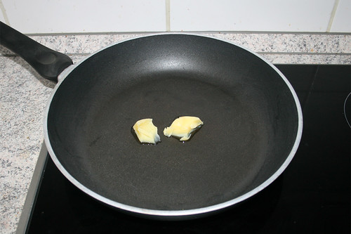 30 - Butterschmalz in Pfanne erhitzen / Heat up ghee in pan