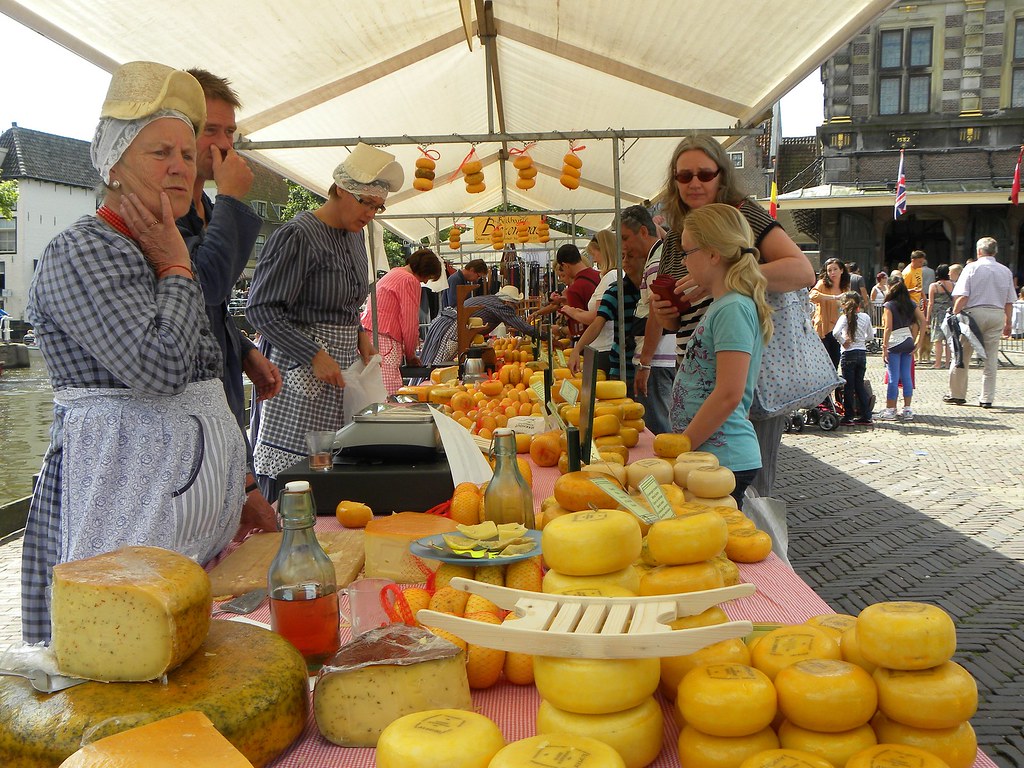 Alkmaar ja juustomarkkinat