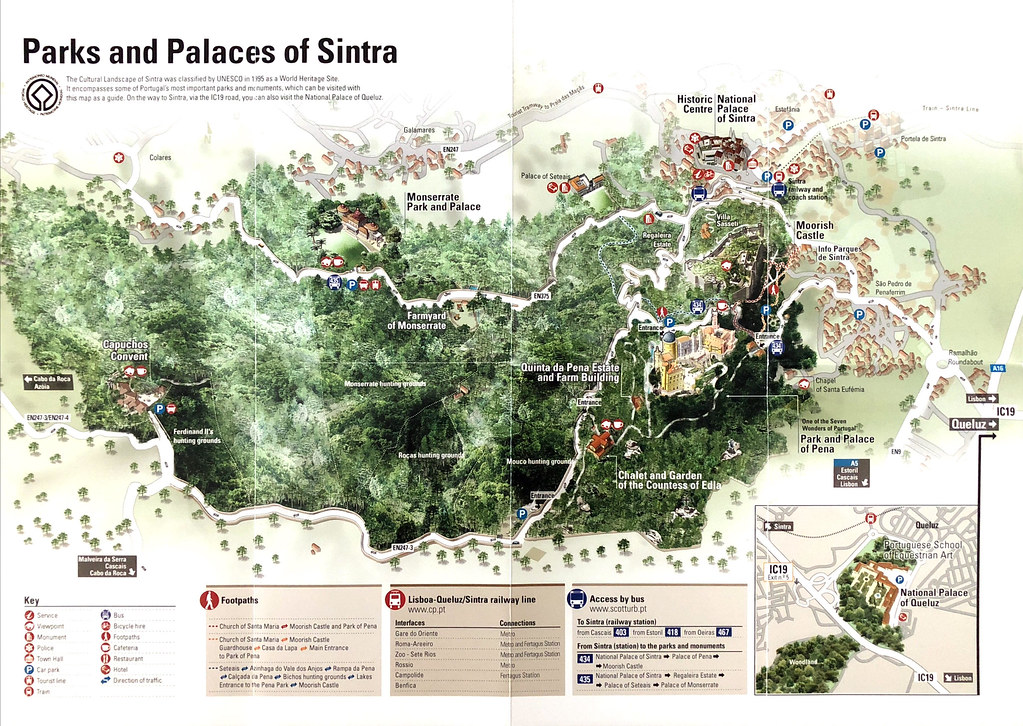 Mapa de Sintra