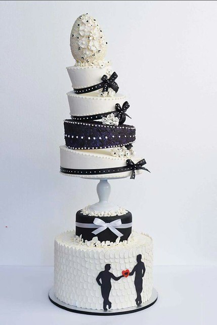 Homosexual Wedding Cake by Andrea Pizzaleo