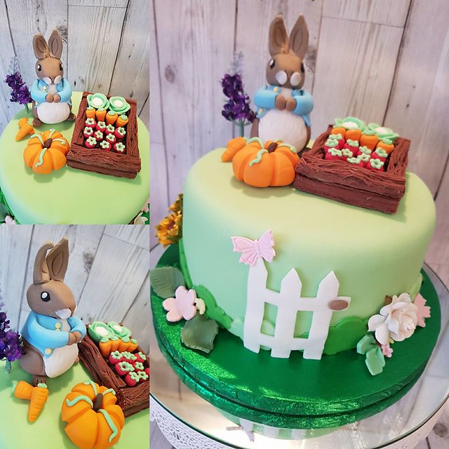 Tale of Peter Rabbit Cake by Sarah Hastie
