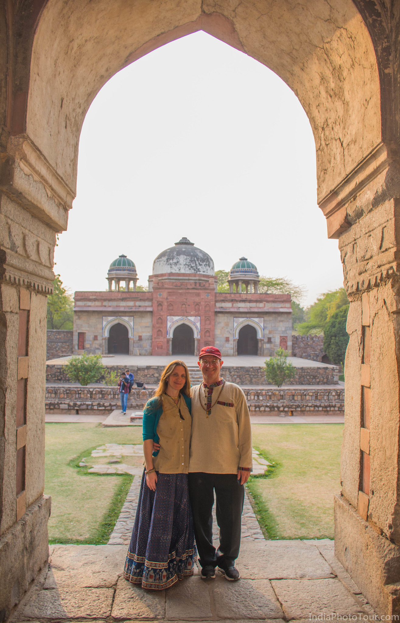 Starting at Isa Khan's tomb in Humayun's Tomb complex