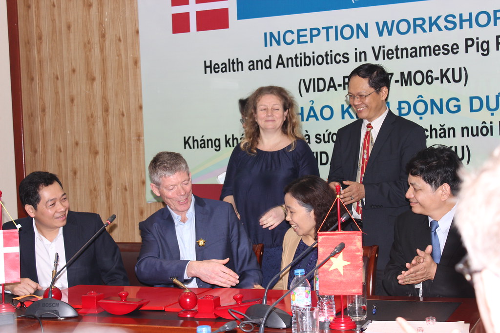 Inception workshop of VIDAPIG project in Hanoi, 2 March 2018