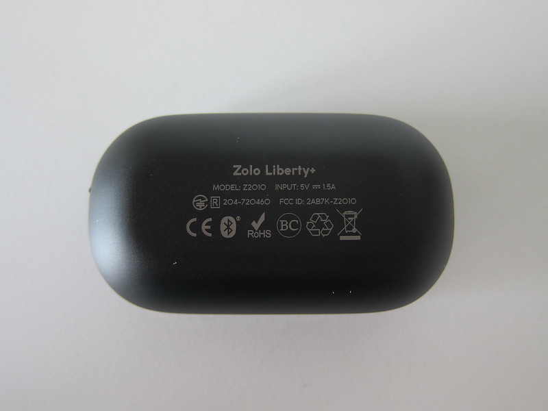 Liberty+ Wireless Earphones - Charging Case - Bottom