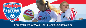 Challenger Sports - British Soccer Camps Special Offer