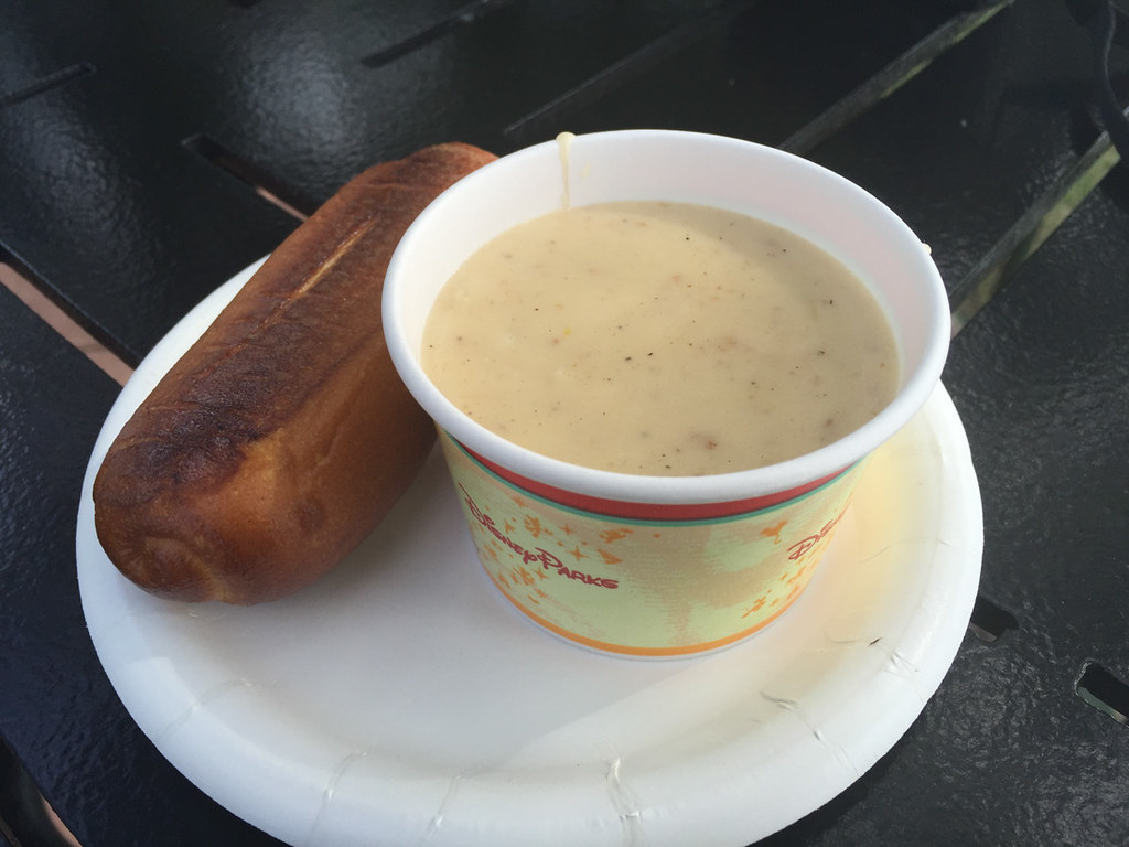 Soup from Canada Booth at EPCOT Food and Wine Festival