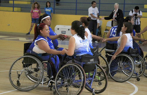 primera victoria nacional en el baloncesto en silla de ruedas femenino