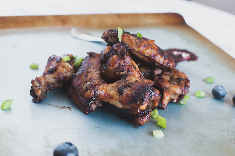Blueberry BBQ Wings 